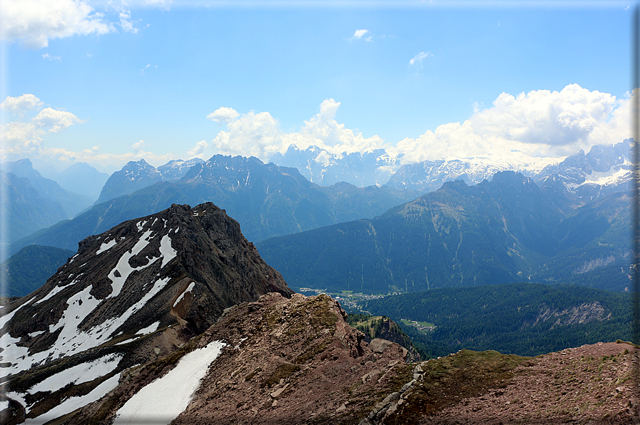 foto Forca Rossa e Passo San Pellegrino